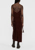 Red Anaya Velvet Dress