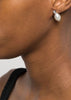 Classic Pearl Crystal Stud Earrings