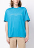 Blue Skull-Print T-Shirt
