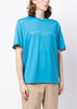 Blue Skull-Print T-Shirt
