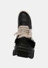 Black/Milk Jumbolaced Geobasket Sneakers