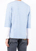 Blue & White Striped Long Sleeves