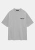 Light Heather Grey Jersey Crewneck T-Shirt