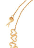 Gold Hearts Necklace