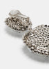 Crystal Double Hearts Earrings
