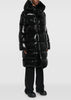 Black Hooded Puffer Coat