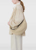 Light Beige Croissant Flit Bag