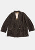 Black Velvet Short Robe Jacket