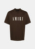 Brown Amiri Core Logo T-Shirt