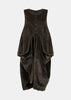 Brown Alice Asymmetric Dress