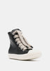 Black/Milk Jumbolaced High Top Sneakers