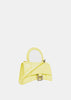 Yellow Hourglass XS Top Handle Bag
