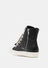 Black/Pearl Jumbolaced High Top Sneakers