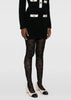 Black Knitted Mini Skirt