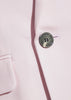 Pink Two Buttons Jacket