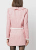 Red/Pink Vichy Sequin Tweed Jacket