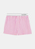 Pink Serif Logo Boxer Shorts