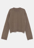 Brown Long Sleeves Top