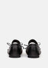 Black Leather Ballet Shoes