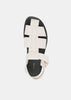 Ivory Fisherman Leather Sandals