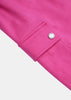Pink Zip-up Casual Cargo Pants