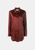 Red Evaristo Button-Up Shirt