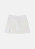 White Nylon Stretch Taffeta X OCTA Skirt