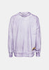 Purple Washed Sweatshirt
