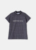 Grey Braided Pattern T-Shirt