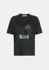 Black "Let's Kiss" T-Shirt