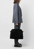 Suede Black Soft Margaux 17 Tote Bag