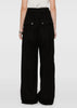 Black Wide Bela Pants