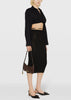 Black 'La Jupe Pralu' Midi Skirt