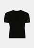 Black 'Le T-Shirt Gros Grain' T-Shirt