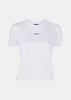 White 'Le T-Shirt Gros Grain' T-Shirt
