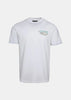 White Floral Amiri Logo T-Shirt