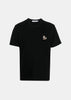 Black Dressed Fox Patch T-Shirt