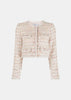 Pink Sequin Boucle Jacket