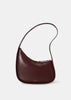 Raisin Half Moon Shoulder Bag