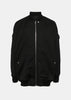 Black Jumbo Peter Flight Jacket