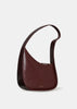 Raisin Half Moon Shoulder Bag