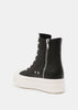 Black/Milk Mega Bumper High Top Sneakers