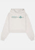 Heather Gray BH Horizon Soft Cropped Hoodie