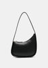 Black Half Moon Shoulder Bag