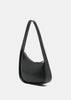 Black Half Moon Shoulder Bag