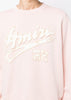 Pink 22 Logo-Appliqué sweatshirt
