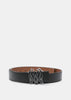 Black/Silver MA Core Logo Belt