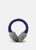 Grey/Blue Faux Fur Earmuffs