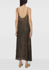 Dark Brown Anaya Midi Dress