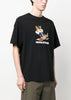 Black Dressed Fox Print T-Shirt